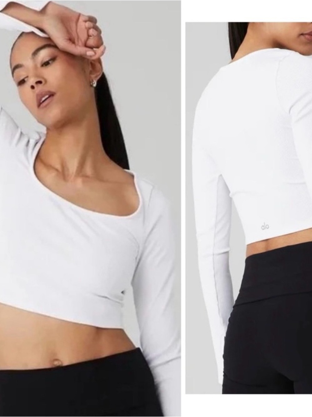 Alosoft Ribbed Show Stopper Long Sleeve Top